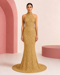 Jouri Gold evening dress - color variant