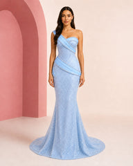 Raneem Baby Blue evening dress - color variant