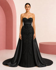 Rawan Black evening dress - color variant