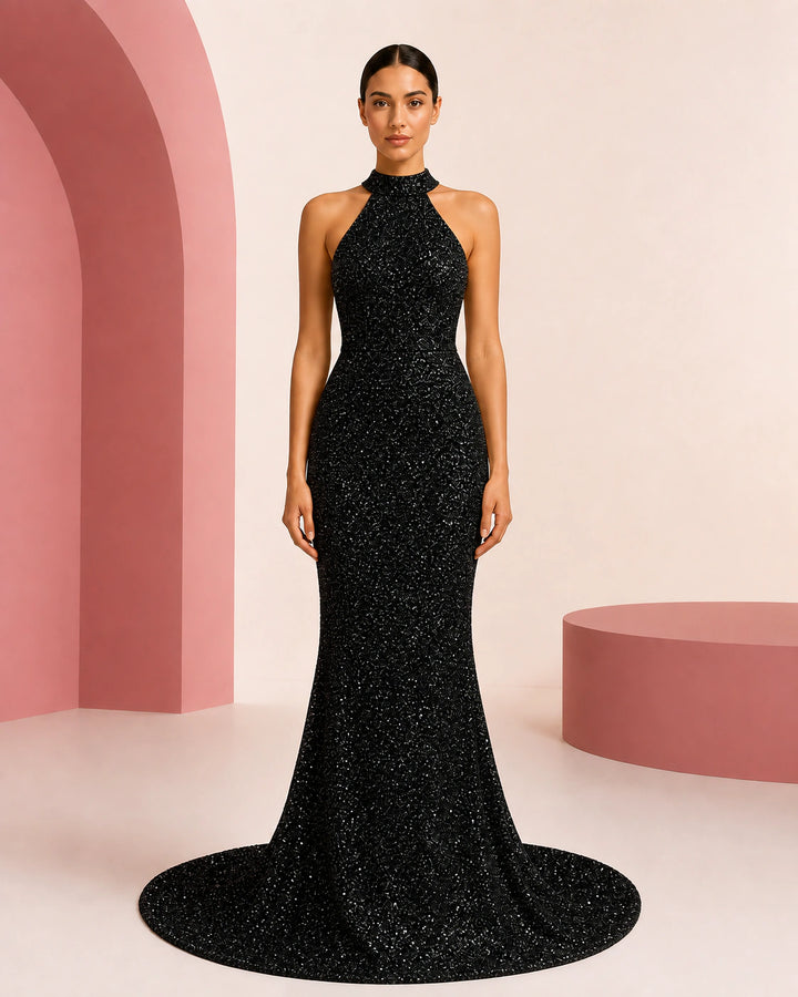 Elaf Black evening dress - color variant