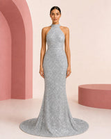 Elaf Silver evening dress - color variant