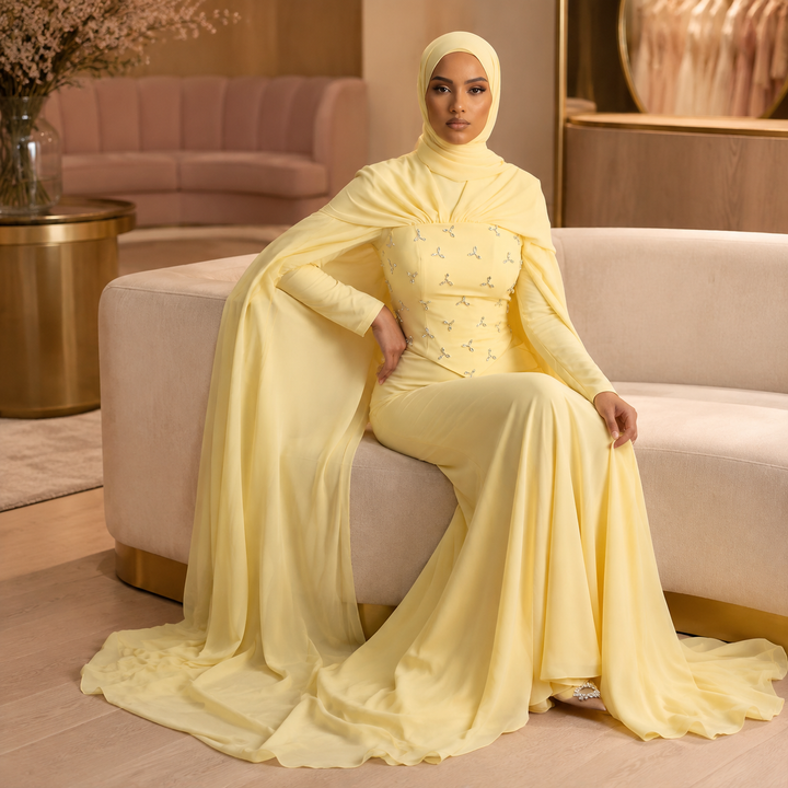 Talah eveningwear style gallery look