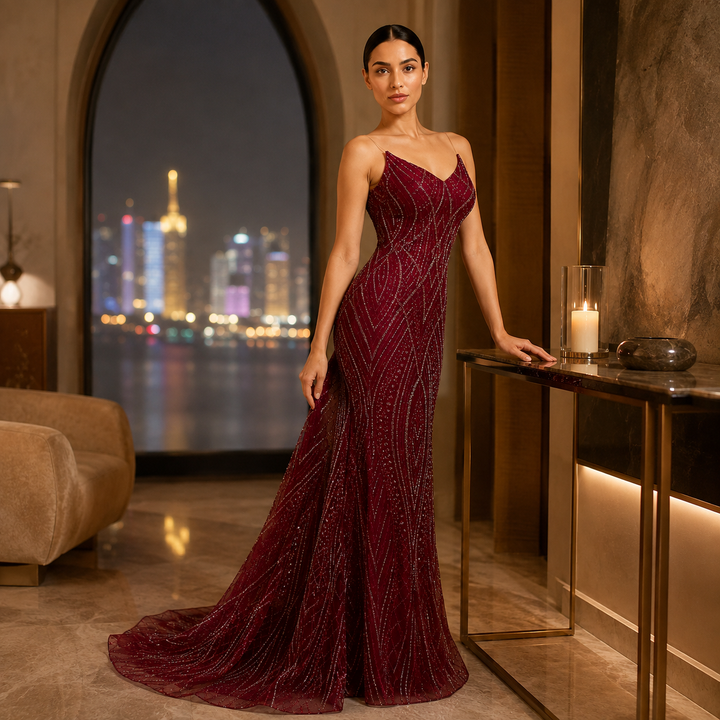 Talah eveningwear style gallery look