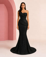 Raneem Black evening dress - color variant